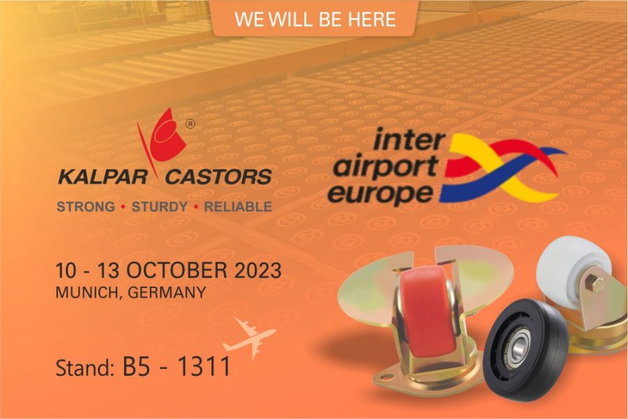 Inter airport Europe 2023 | Kalpar Castors